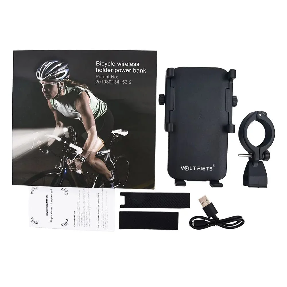Voltfiets Universal Phone Mount with Rear Light and Built-in Powerbank (500 mAh) - Image 3